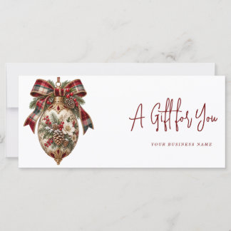 Modern Gift Certificate