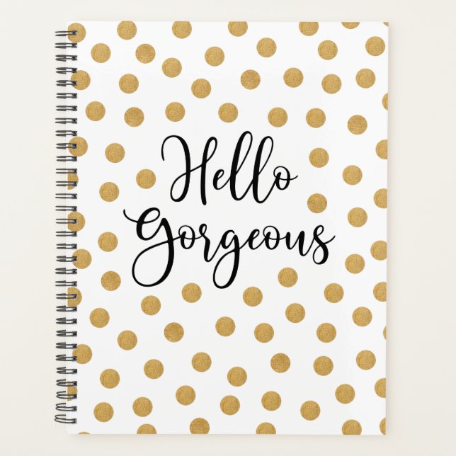 Modern Girly Chic Planner (Front)