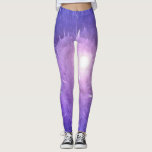 Modern Girly Chic Purple Athletic Workout Leggings<br><div class="desc">.Girly purple modern abstract workout design for your exercise routine. Perfect for the gym,  team sports or walking around the lake.</div>