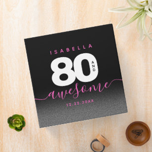 Modern Girly Pink 80 and Awesome Binder