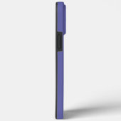 Modern girly purple blue elegant name script Case-Mate iPhone case (Back / Right)