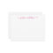 Modern Girly Trendy Hot Magenta Pink Script