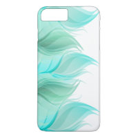 Modern Girly Watercolor Feathers