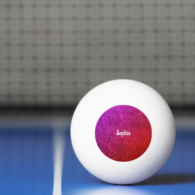 modern glitter background ping pong ball (Net)
