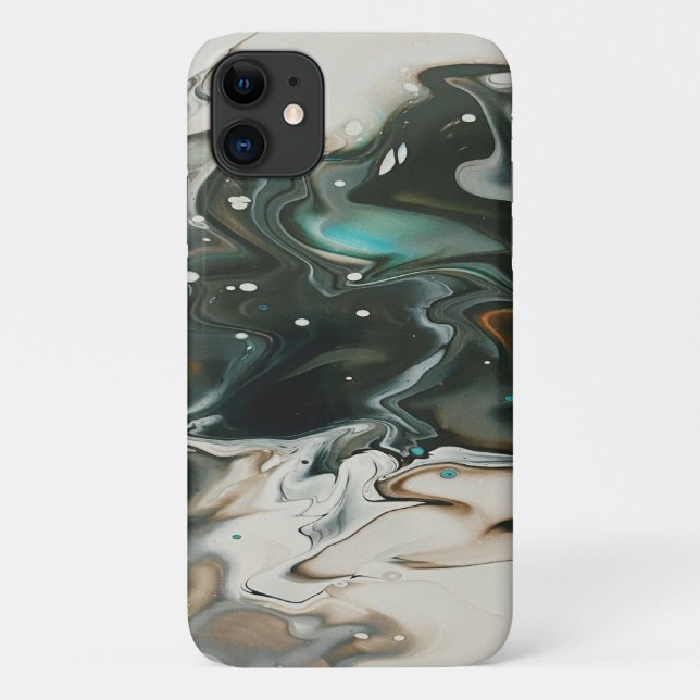 modern glitter Case-Mate Barely There  iPhone Case (Back)