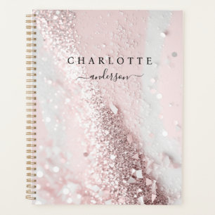 Modern, glitter, elegant  planner