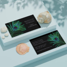 Modern Glitter Feather Event Planner