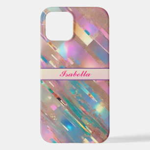 Modern Glitter Opal Holographic Collection iPhone 12 Case