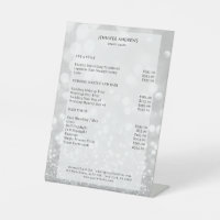 Modern Glitter Salon Price cap