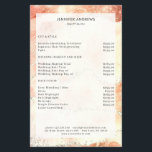 Modern  Glitter Salon Price List   Flyer<br><div class="desc">Modern,   glitter,  salon,  price list flyer. Edit your product in a few minutes by adding your data. You can change the font/colour/position by "further personalization".</div>