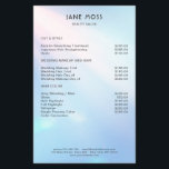 Modern Glow Salon Flyer<br><div class="desc">Modern Glow Salon flyer. Perfect for Hairdresser, Makeup, Nail & Lashes Artists and more. Edit your text in minutes.</div>