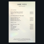 Modern Glow Salon Flyer<br><div class="desc">Modern Glow Salon flyer. Perfect for Hairdresser, Makeup, Nail & Lashes Artists and more. Edit your text in minutes.</div>