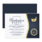 Modern Gold Blue Pharmacy School Graduation Party