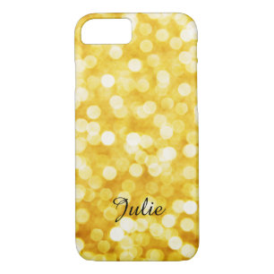 Modern Gold Bokeh Apple iPhone 8/7 Case