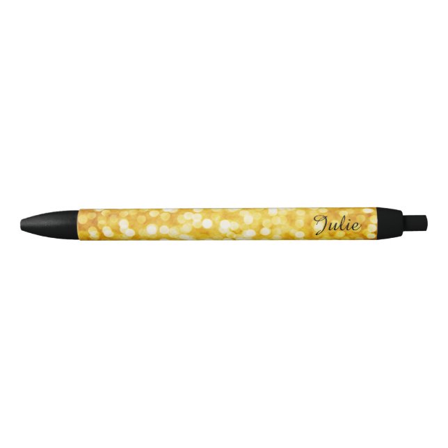 Modern Gold Bokeh Pen (Front)