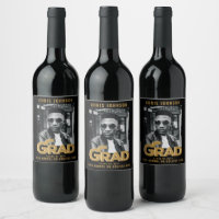 Modern Gold Bold Typography Graduation Party