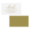 Modern Gold calligraphy, Wedding Details