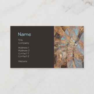 Modern Gold Embossed Designer Corporate Profile Business Card