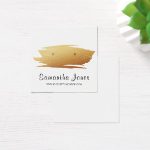 Modern Gold Foil Brushstroke, Jewellery Display