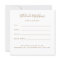 Modern Gold Glitter Hair Stylist Gift Certificate