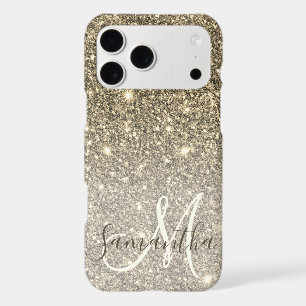 Modern Gold Glitter Sparkles Personalized Name