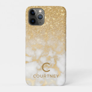 Modern Gold Marble iPhone 11 Pro Case