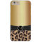 Modern Gold Monogram Leopard