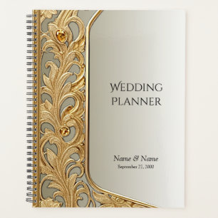 Modern Gold Ornate Planner