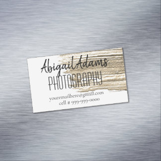 Modern Gold Paint Minimal Customized Magnet