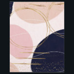 Modern Gold Strokes & Circles Minimal Pink Design Letterhead<br><div class="desc">This modern contemporary geometric Pattern, features a collection of various sized circle bubbles shapes watercolor paint, misplaced geometric minimalist elegant gold strokes and confetti dots artwork, on a blush pink marbling paint, pink and white marble background. A stylish, Luxurious, Fashionable Original art, glam design, that will fit perfectly for any...</div>