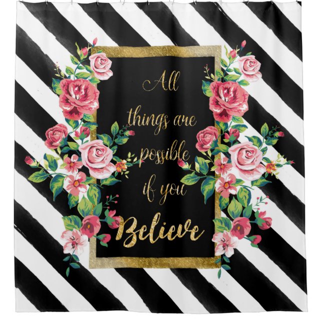 Modern golden inspirational  quote (Front)