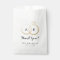 Modern Golden Wedding Rings Favour Bag