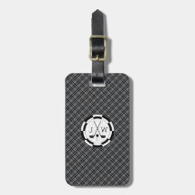 Modern Golf Equipment Motif and Monogram