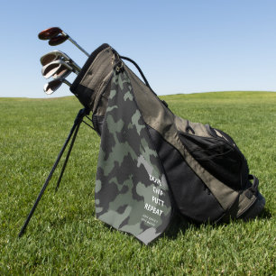 MODERN GOLF FATHER'S DAY DRIVE CHIP PUTT REPEAT GOLF TOWEL