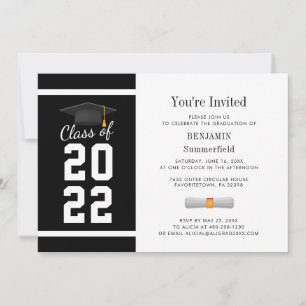Modern Grad Party Graduation 2025 Invitation