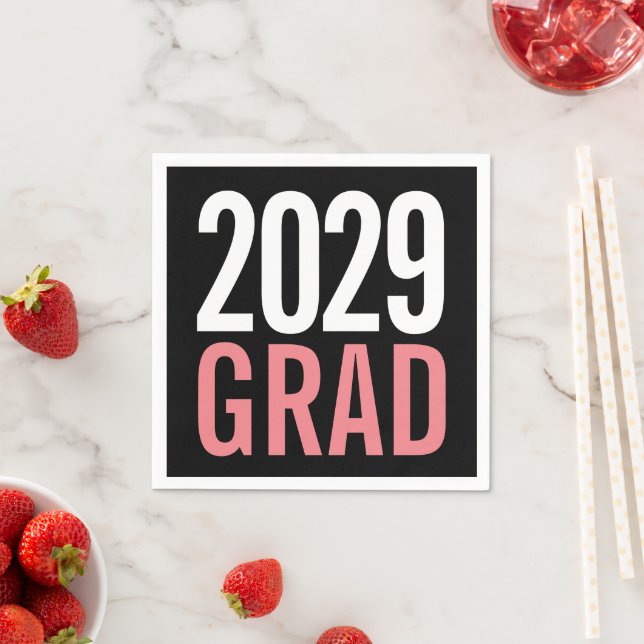Modern Grad Party Napkin (Insitu)