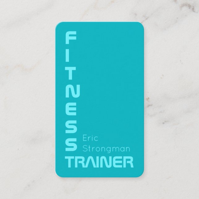 Modern gradient duo tone look business card (Front)