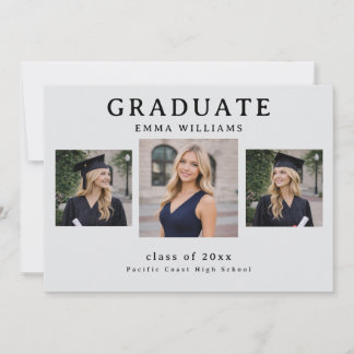 Modern Graduate Announcement