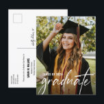 Modern Graduate Photo Bachelor of Science Invite<br><div class="desc">Introducing our "Modern Graduate Photo Bachelor of Science Graduation Open House Invitation and Grad Announcement Class of 2024" – a personalized and stylish way to celebrate the achievement of your bachelor's degree. This invitation and announcement feature a customizable photo of the graduate alongside their degree title, capturing the essence of...</div>