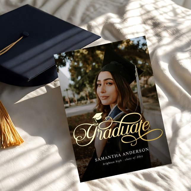 Modern Graduate Script 2 Photos Graduation Party (Creator Uploaded)