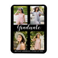 Modern Graduation 4 Photo Announcement