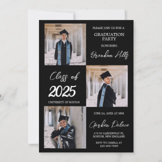Modern Graduation Announcement 2025, Graduation 