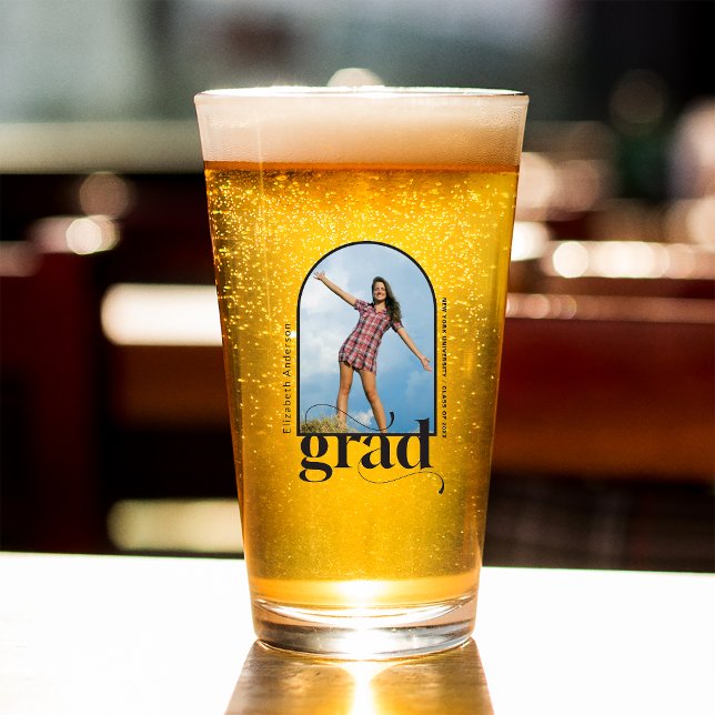  Modern Graduation Arch Photo Black Typography  Glass (Creator Uploaded)