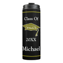 Modern Graduation Cap Class of Personalized  