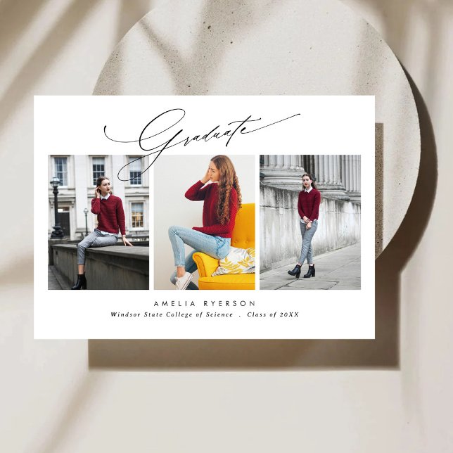 Modern graduation  Invitation & Announcement (Creator Uploaded)
