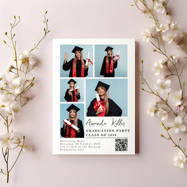 Modern Graduation Party Invitation (Creator Uploaded)