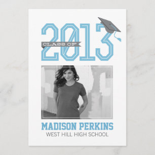 Modern Graduation Party Invite