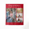 Modern Graduation Photo Collage Red Backdrop