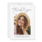 Modern Graduation Thank You Heart Card