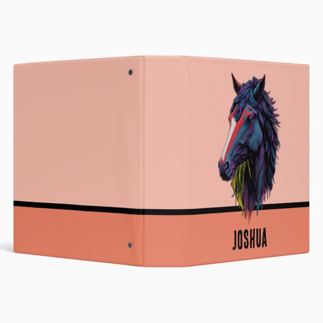 Modern Graffiti Abstract Horse  Binder (Background)